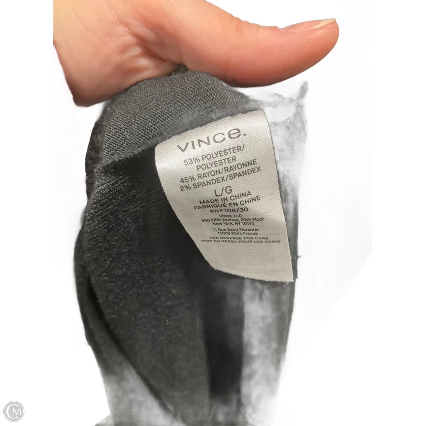 Dress Casual Maxi By Vince In Black, Size: L