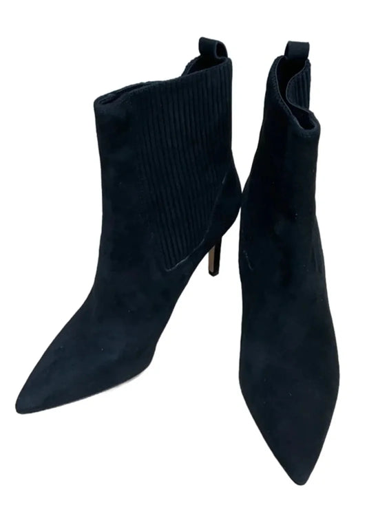 Boots Ankle Heels By Via Spiga In Black, Size: 8