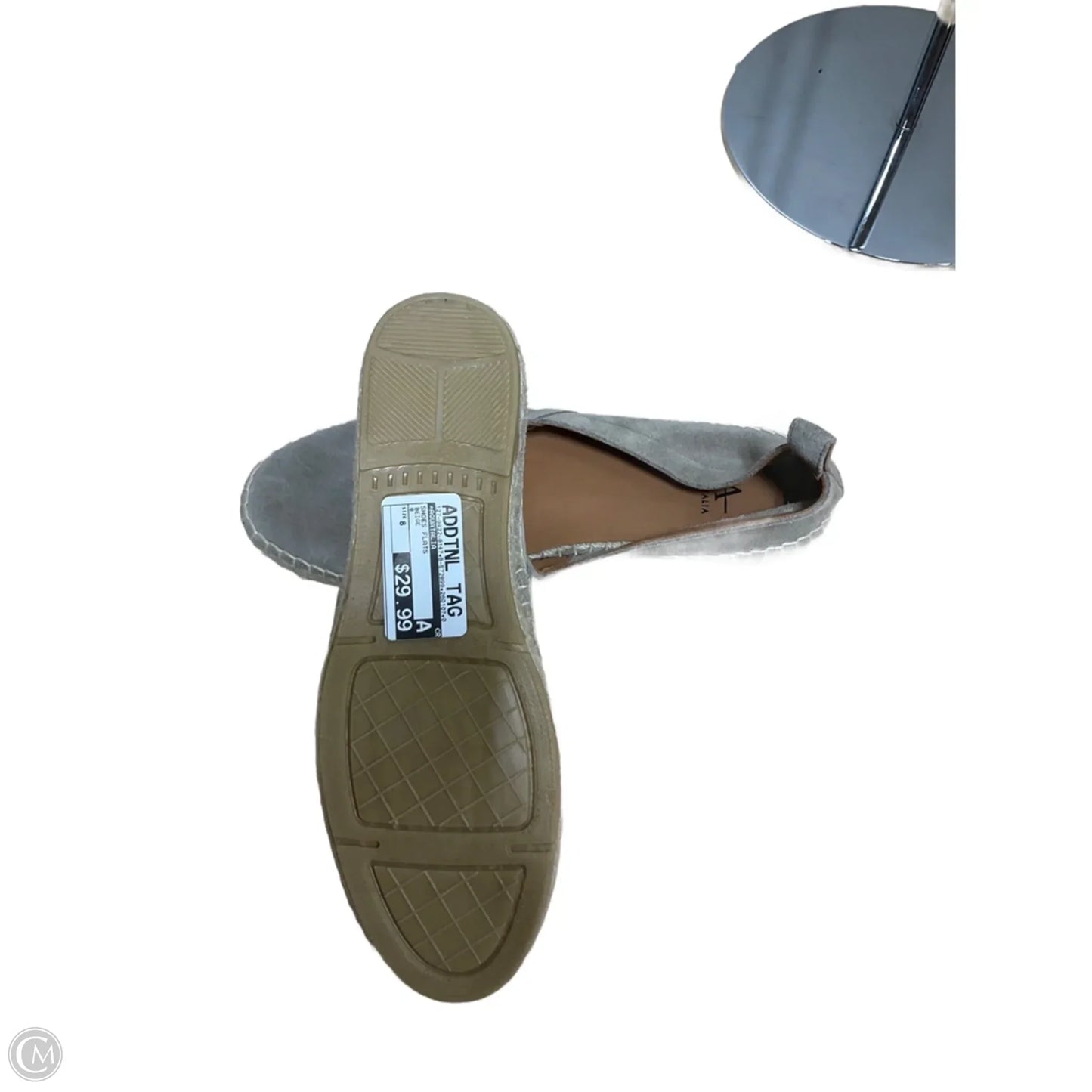 Shoes Flats By Aquatalia In Beige, Size: 8