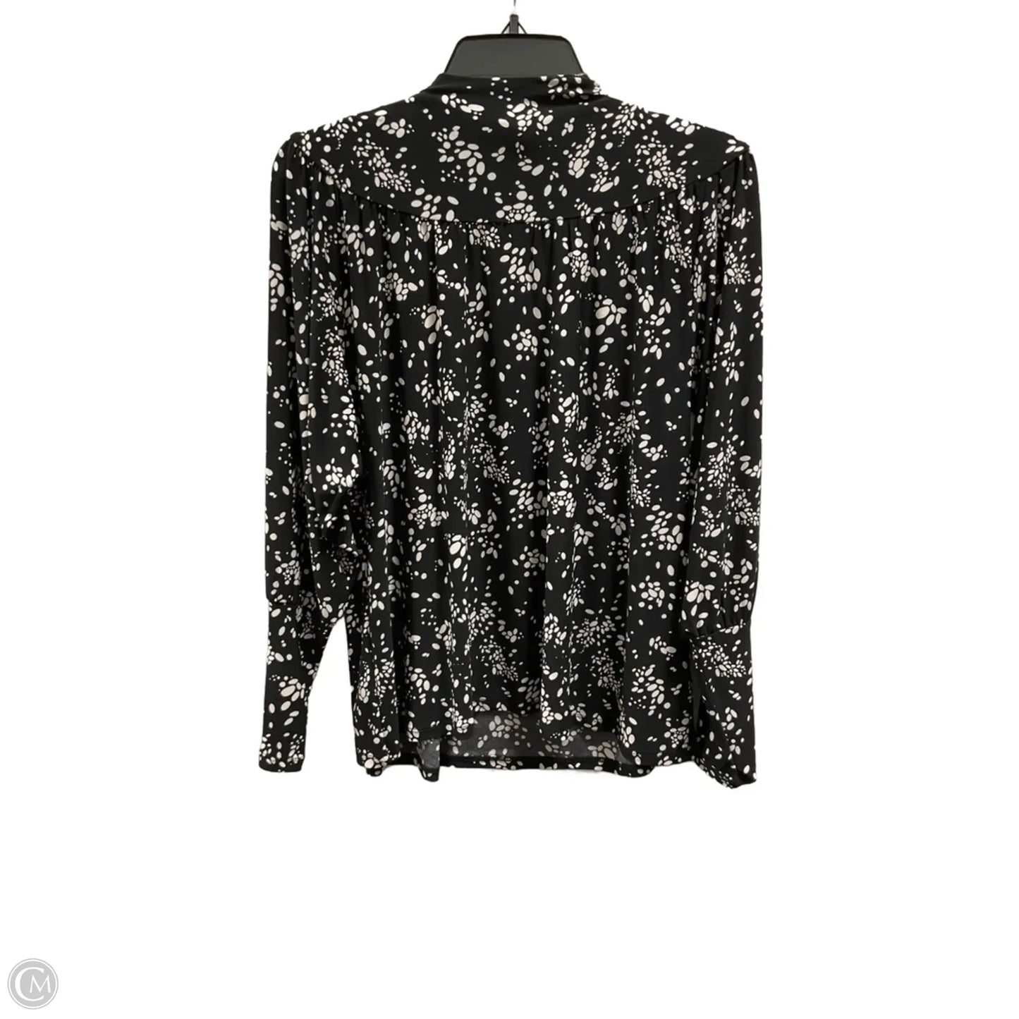 Top Long Sleeve Basic By Anne Klein In Black, Size: S