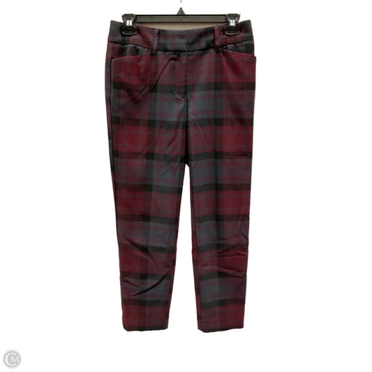 Pants Dress By Loft In Black & Red, Size: 2