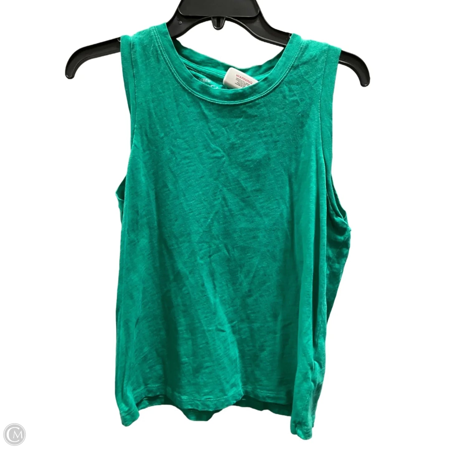Tank Top By J. Crew In Green, Size: M