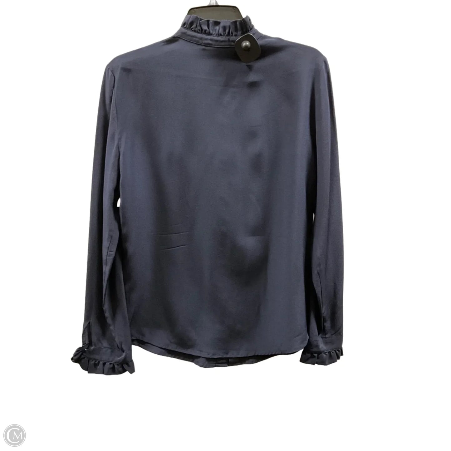 Top Long Sleeve By Antonio Melani In Navy, Size: S