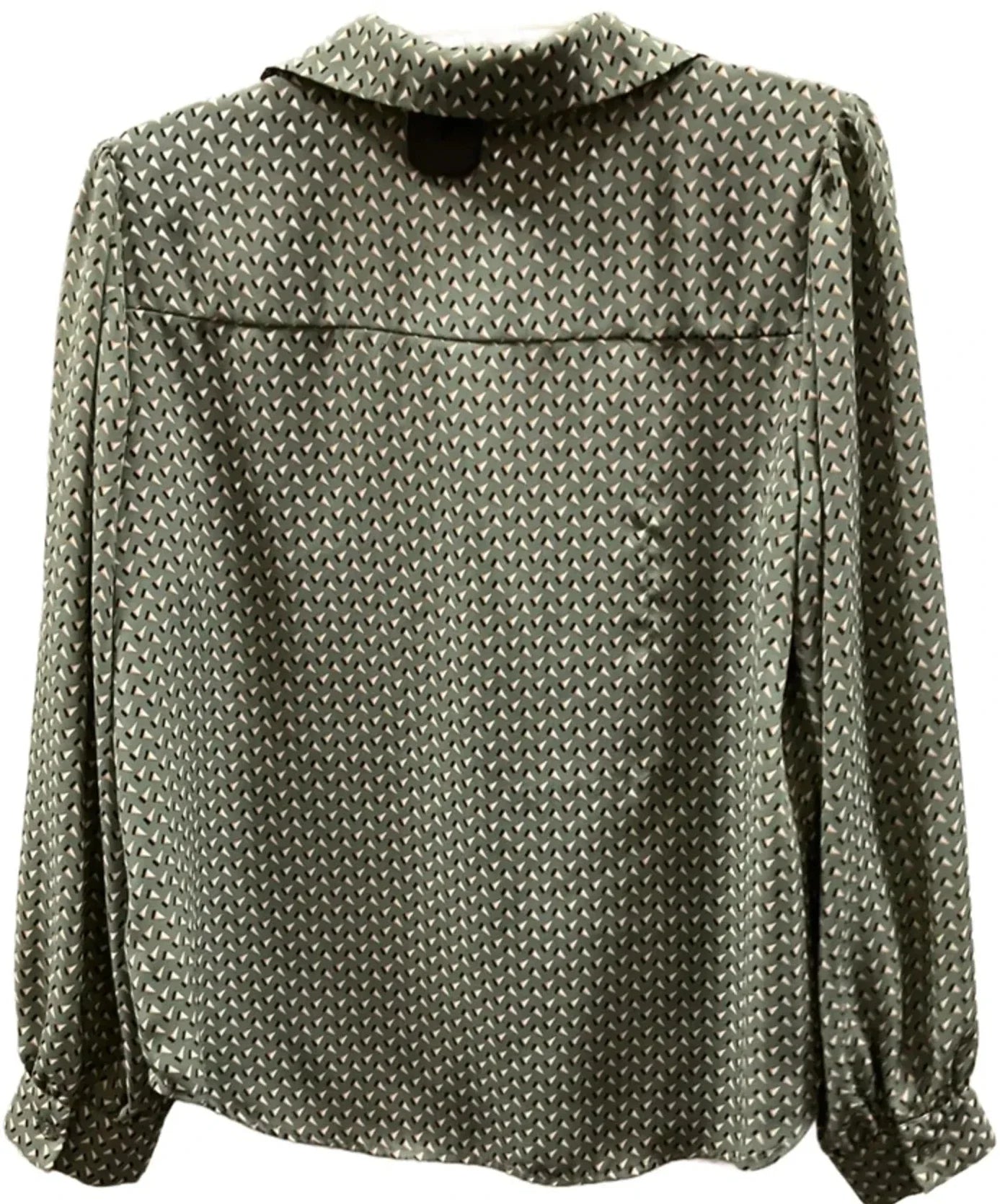 Top Long Sleeve By Pleione In Green, Size: M