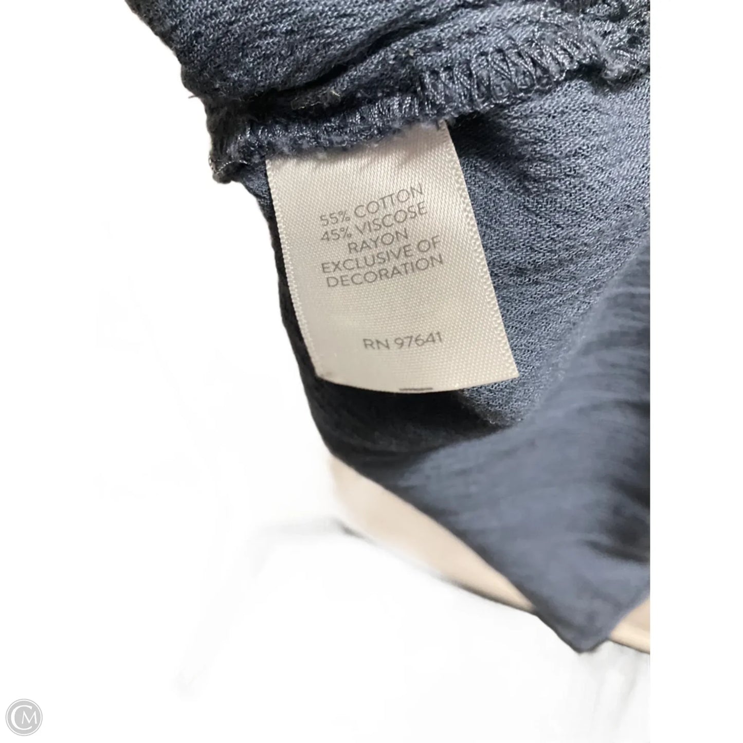 Top 3/4 Sleeve By J. Jill In Grey, Size: L