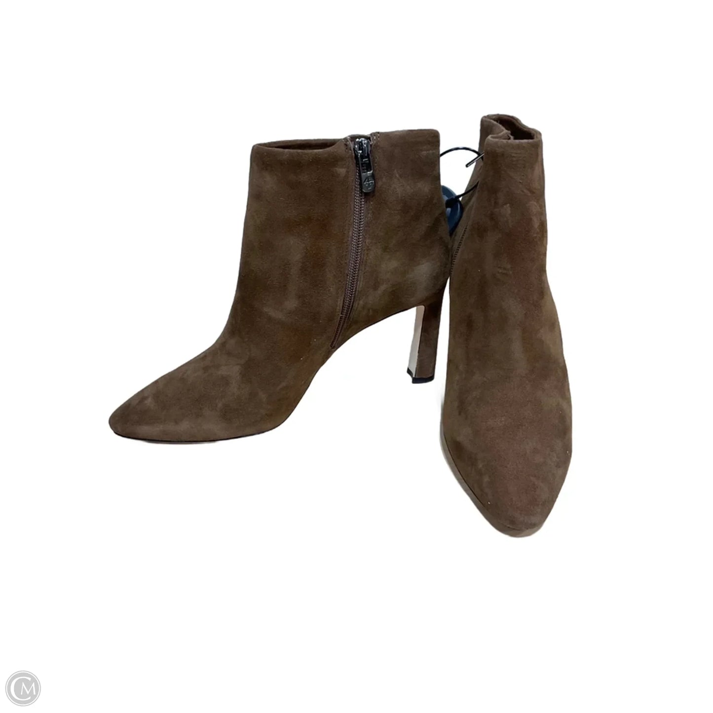 Boots Ankle Heels By Antonio Melani In Brown, Size: 9.5