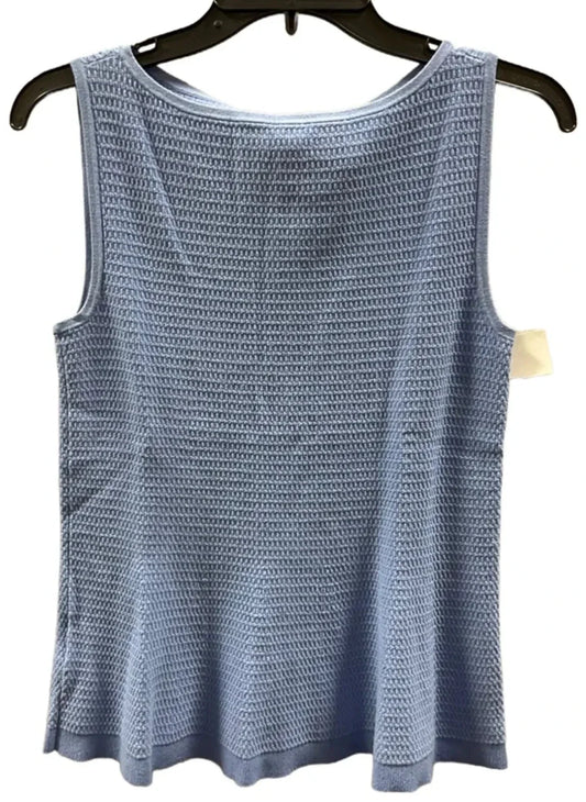 Top Sleeveless By Ann Taylor In Blue, Size: S