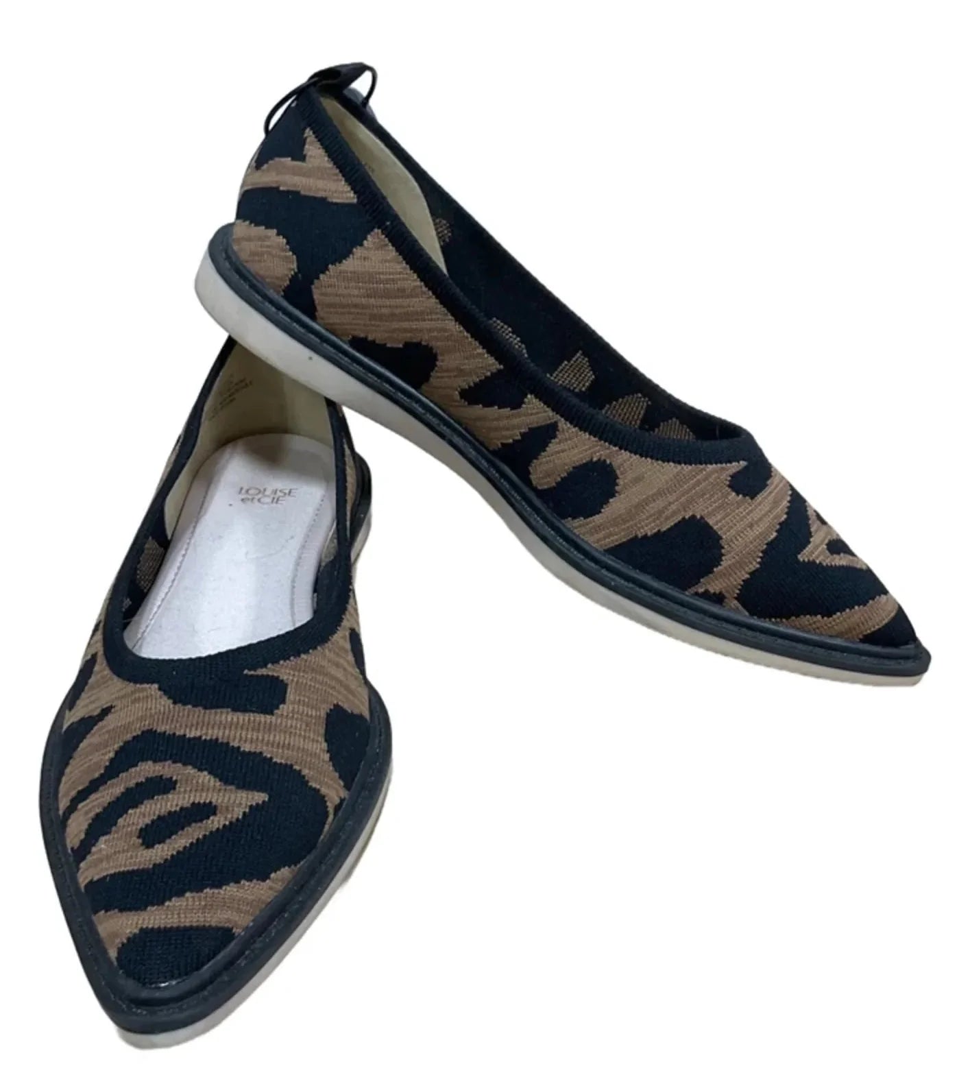 Shoes Flats By Louise Et Cie In Animal Print, Size: 7