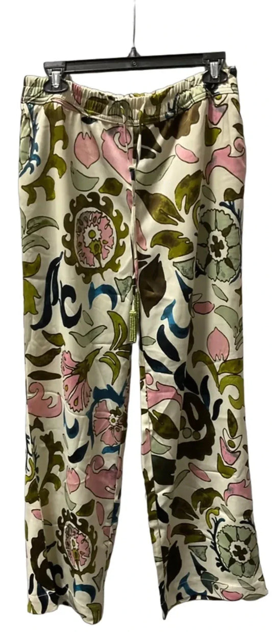 Pants Lounge By Joie In Green & Pink, Size: S