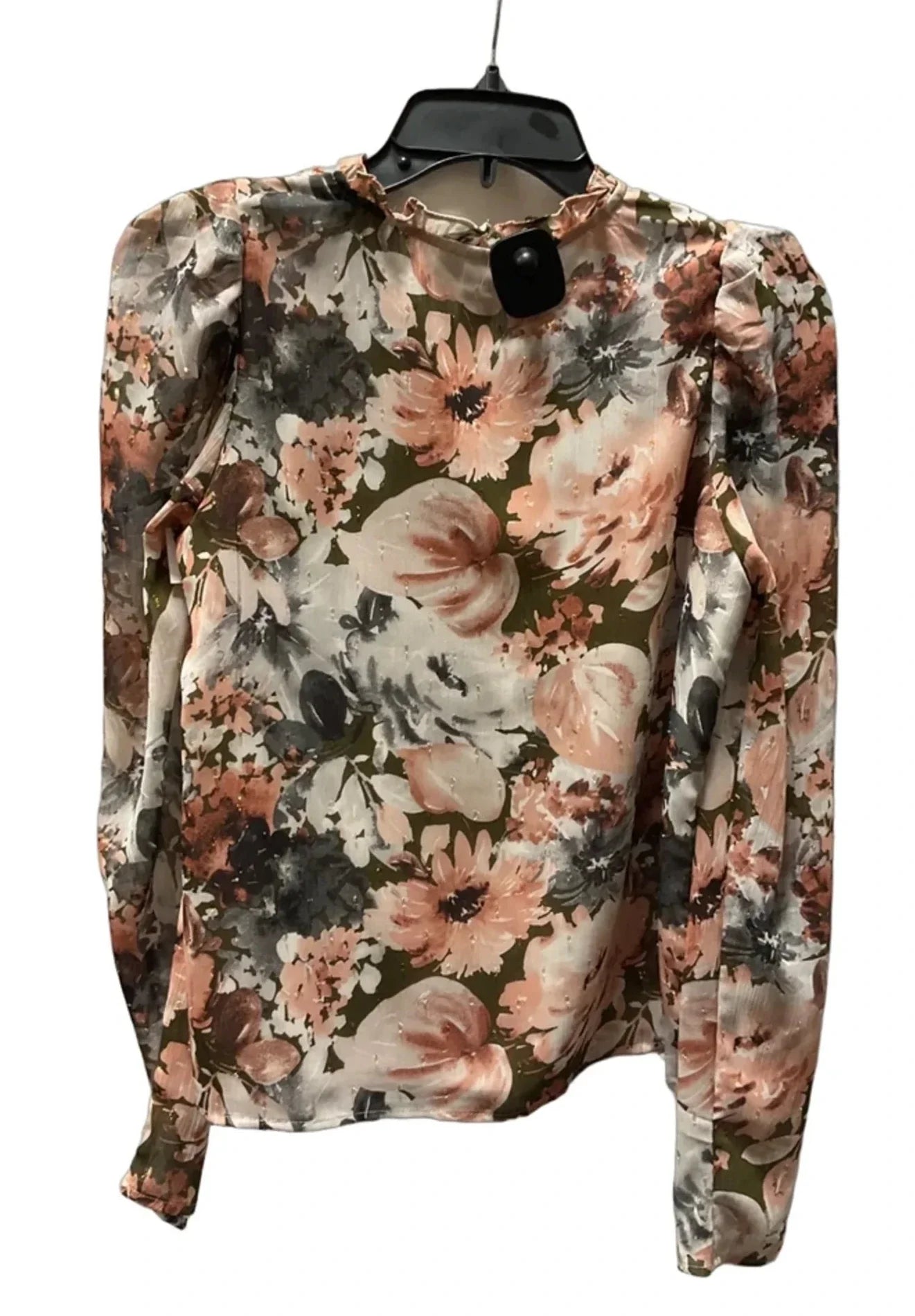 Top Long Sleeve By Joie In Floral Print, Size: Xs