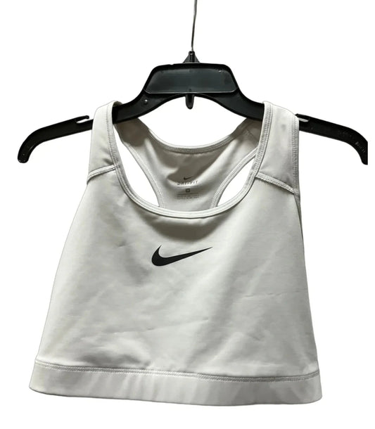 Athletic Bra By Nike In White, Size: 1x