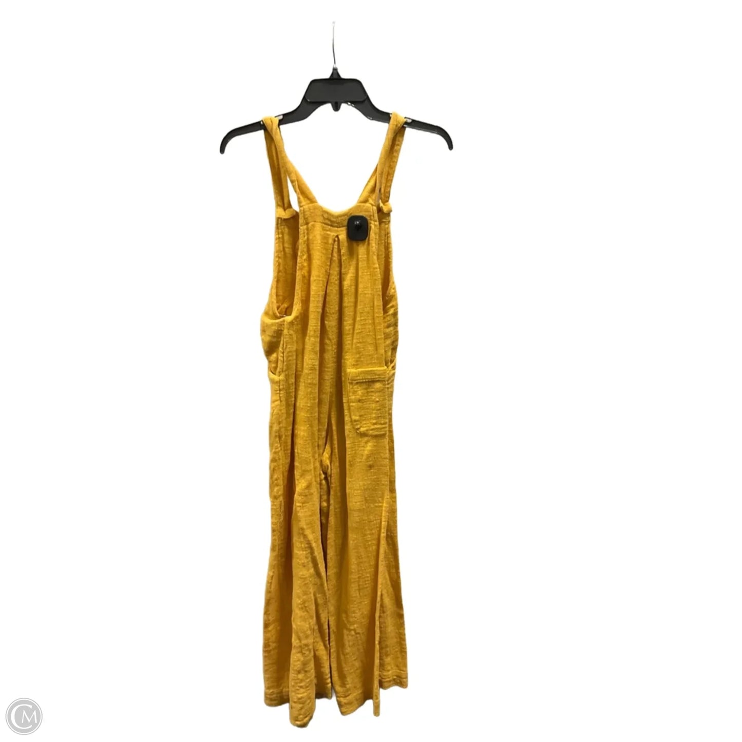 Overalls By Free People In Yellow, Size: Xs