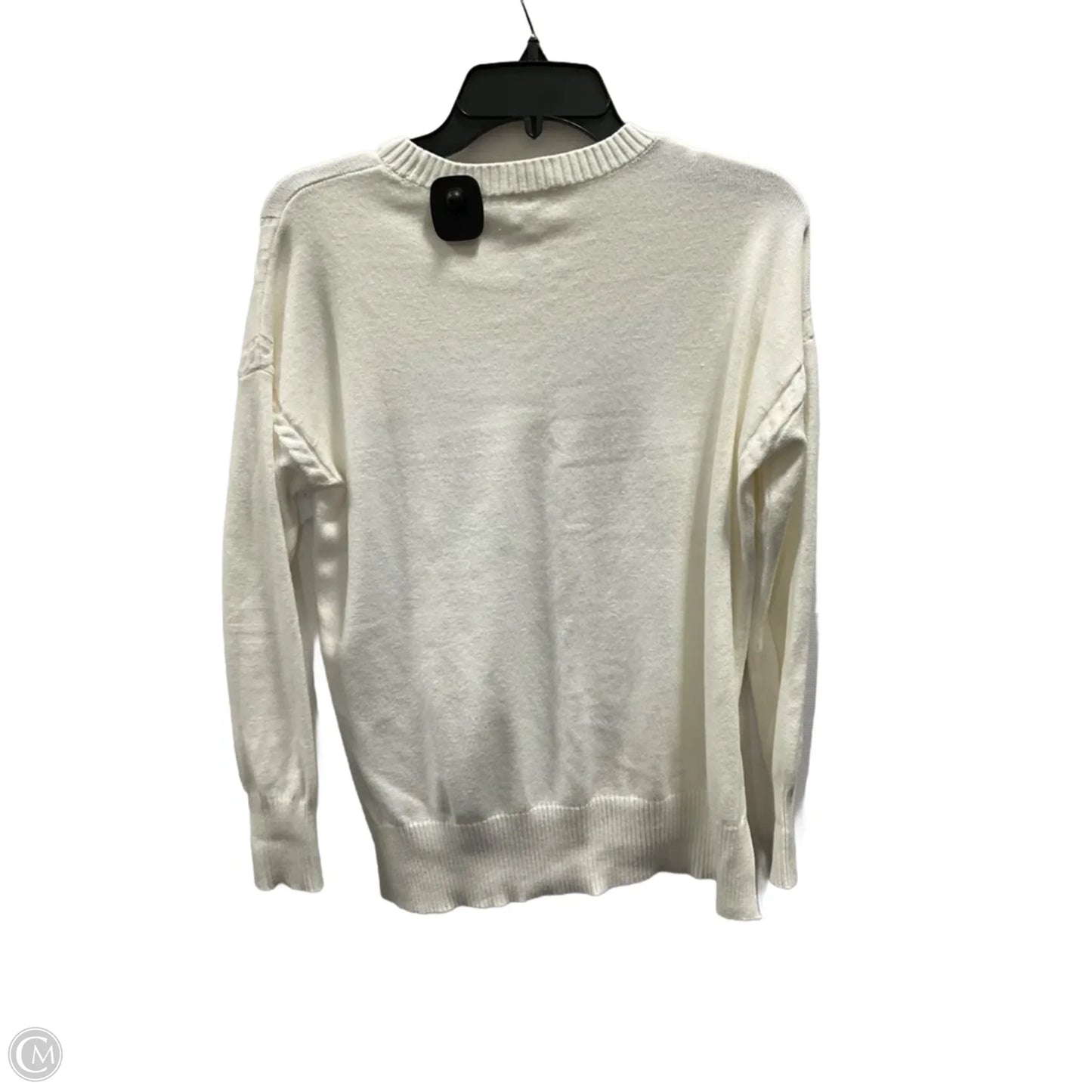 Top Long Sleeve By Laundry In Cream, Size: S