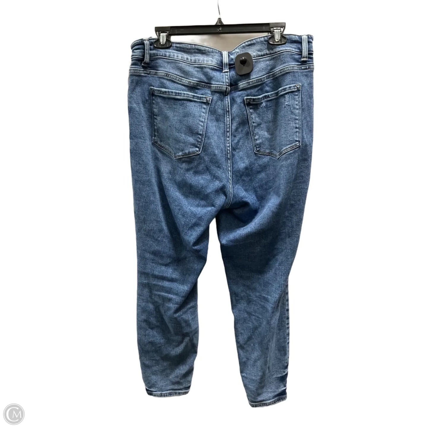 Jeans Straight By Flying Monkey In Blue Denim, Size: 16