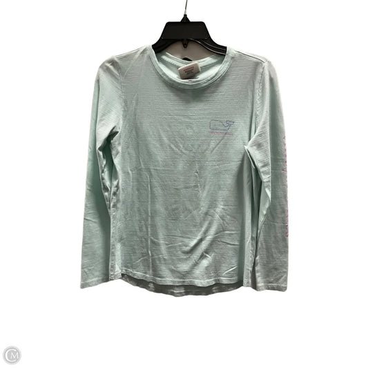 Top Long Sleeve By Vineyard Vines In Blue, Size: Xs