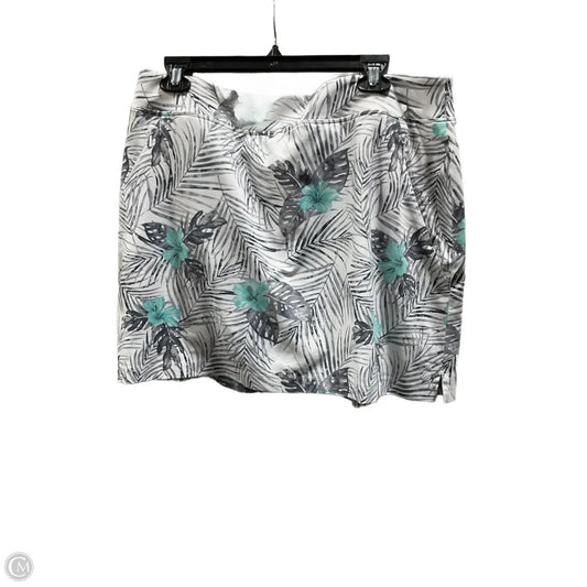 Athletic Skort By Tommy Bahama In Tropical Print, Size: 12