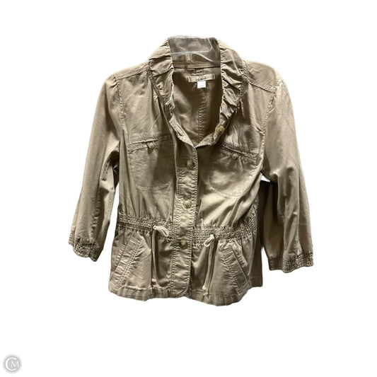 Jacket Other By Loft In Beige, Size: L