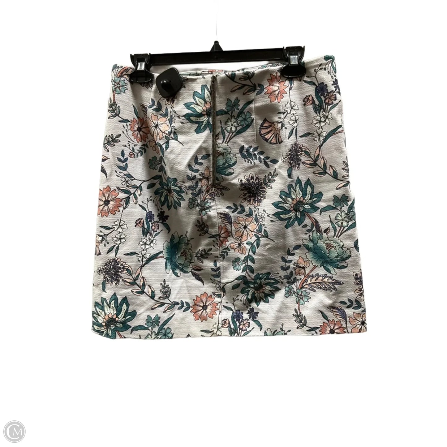 Skirt Mini & Short By Loft In Floral Print, Size: 6