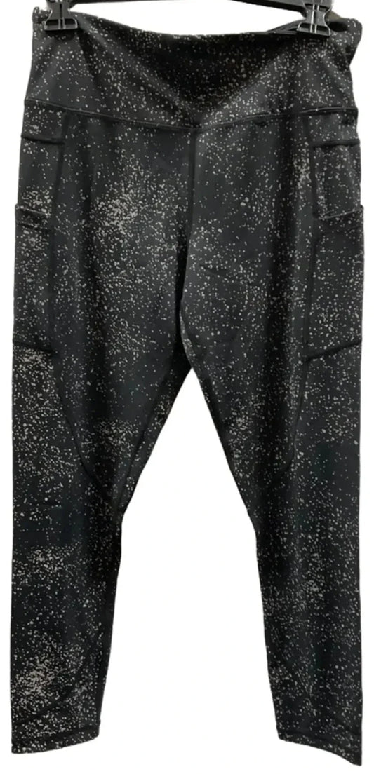 Athletic Leggings By Zyia In Grey, Size: 8