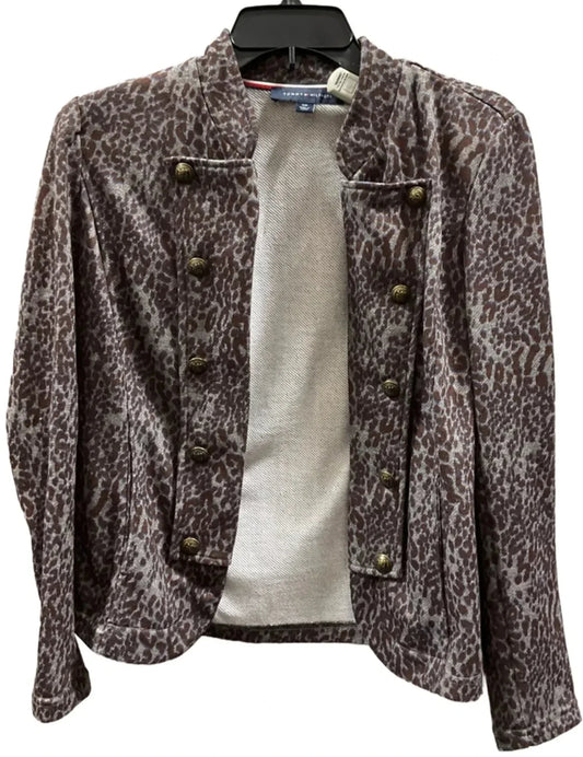Blazer By Tommy Hilfiger In Animal Print, Size: Sp