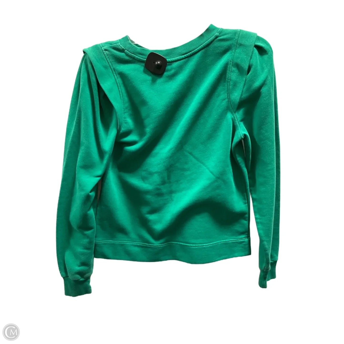 Sweatshirt Crewneck By Loft In Green, Size: Xs