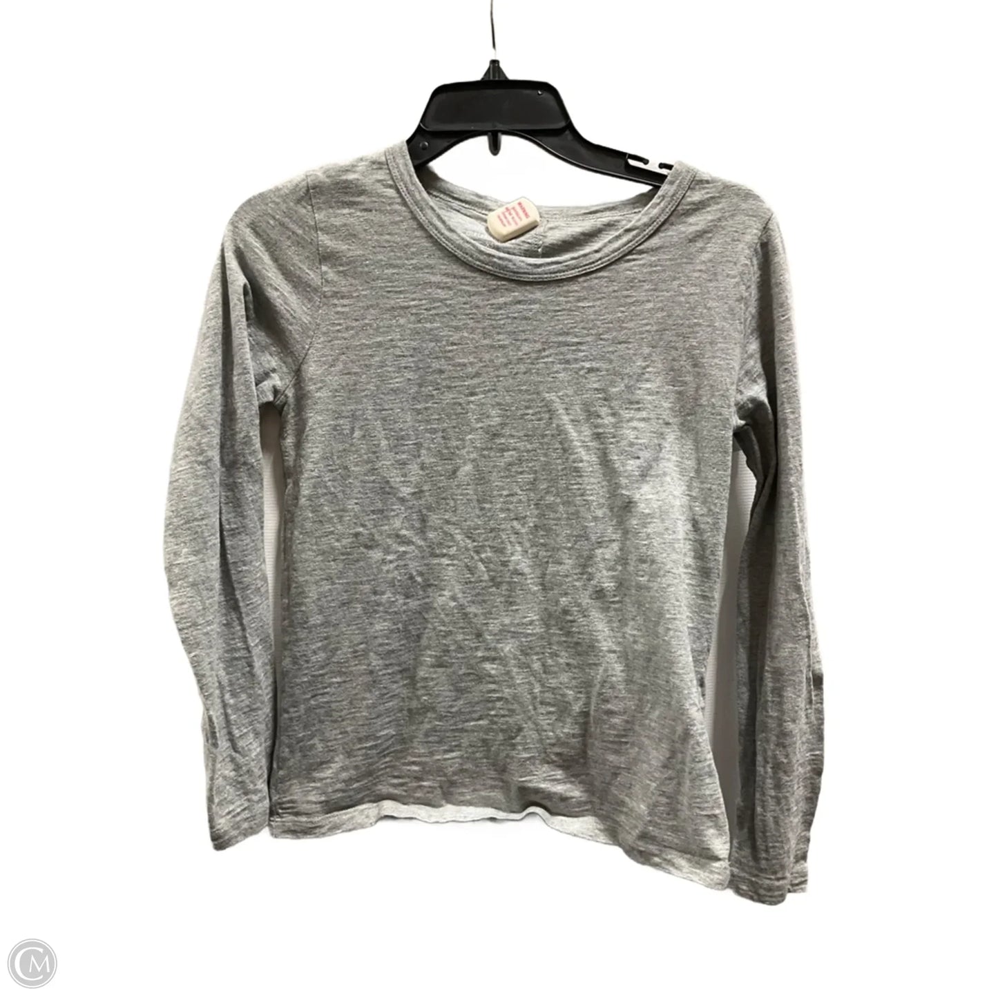 Top Long Sleeve Basic By J. Crew In Grey, Size: Xs