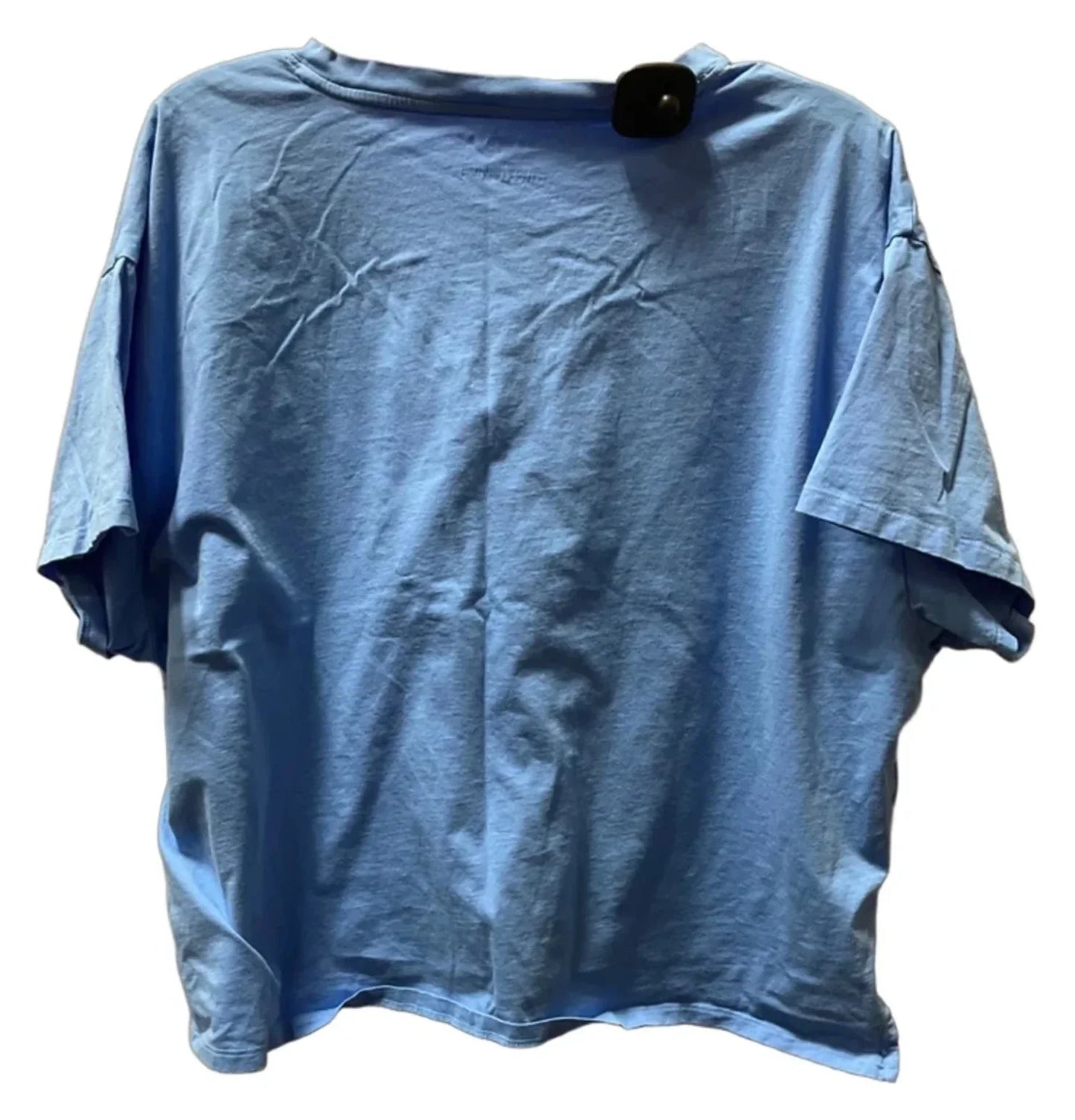 Top Short Sleeve Basic By Talbots In Blue, Size: 2x