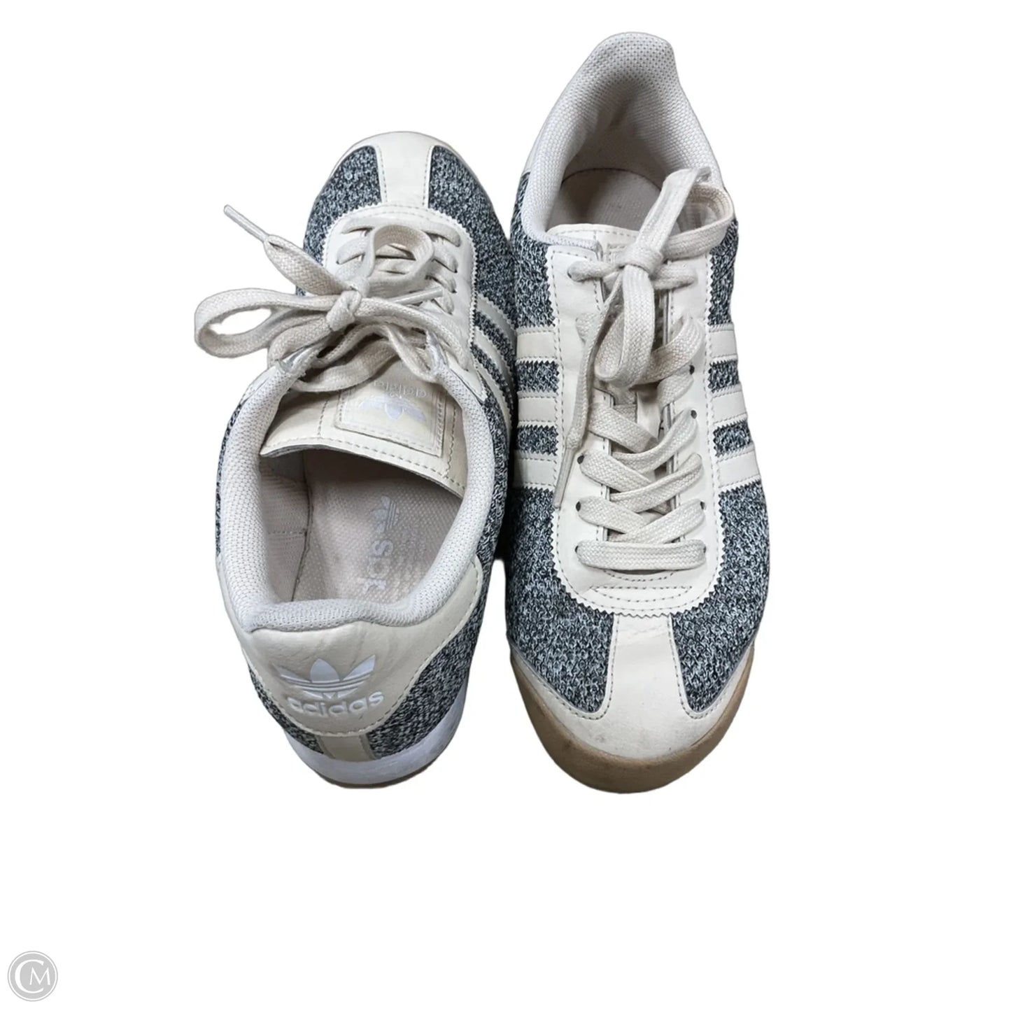 Shoes Athletic By Adidas In Cream & Grey, Size: 9