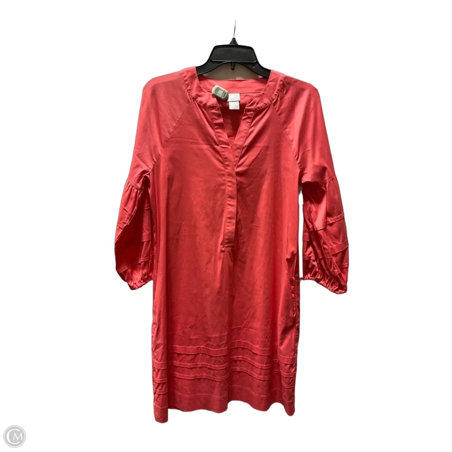 Dress Casual Short By Chicos In Coral, Size: 8