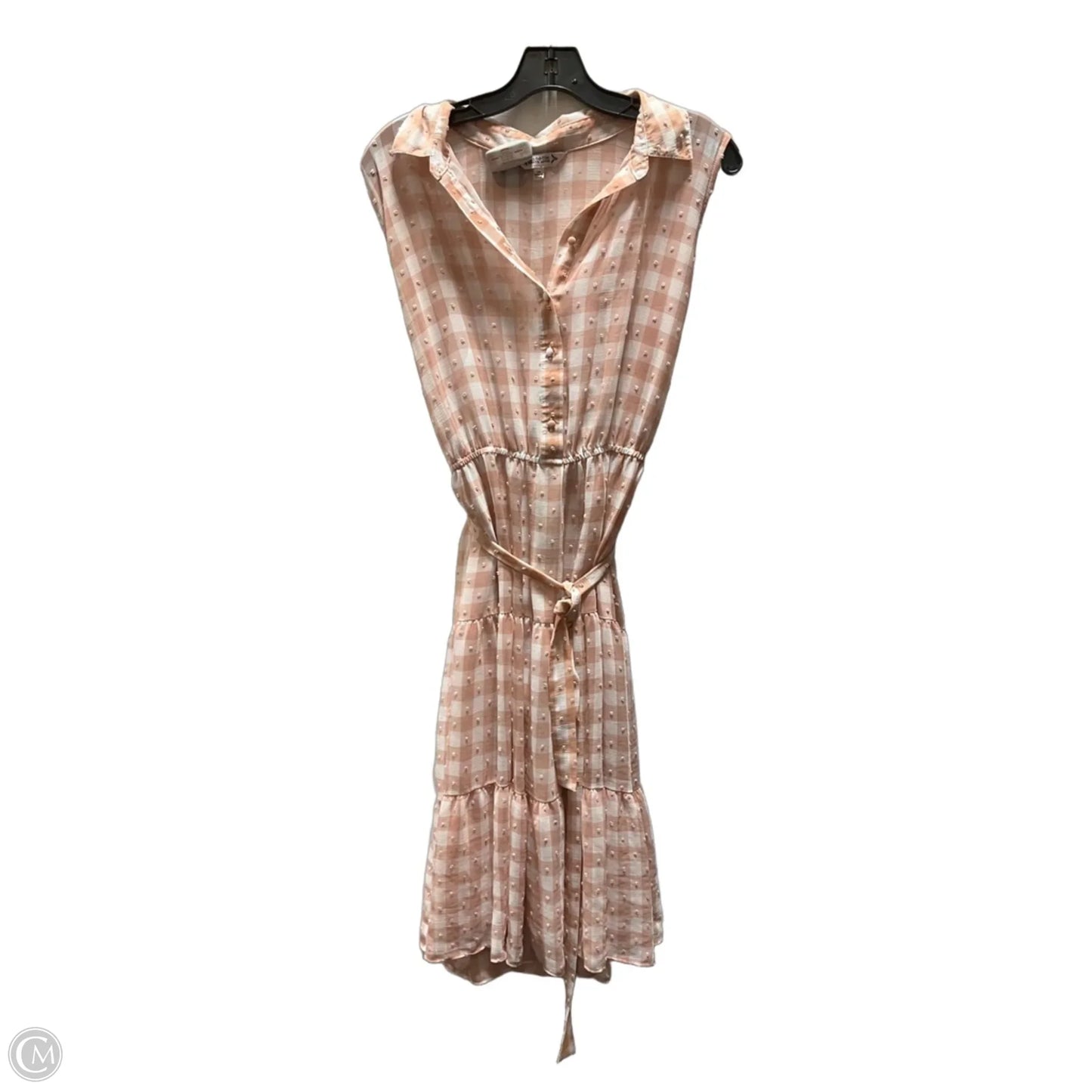 Dress Casual Midi By Nanette By Nanette Lepore In Plaid Pattern, Size: Xl