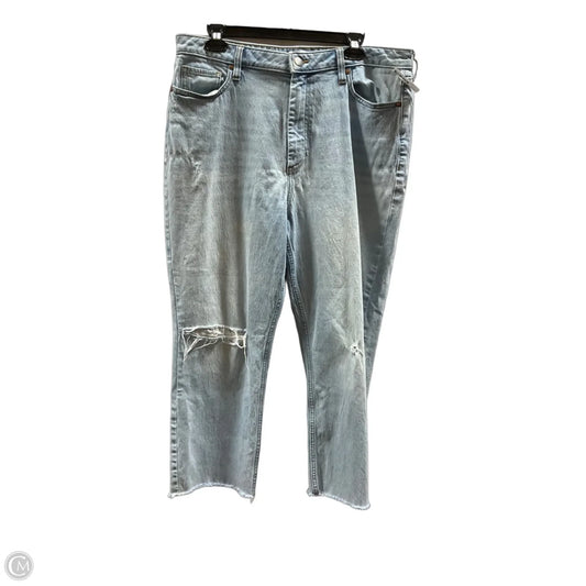 Jeans Cropped By Elizabeth And James In Blue Denim, Size: 18
