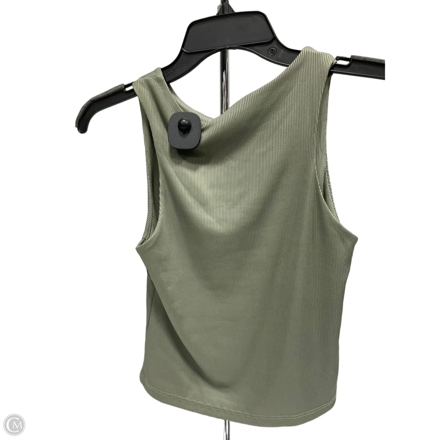 Top Sleeveless By Originality In Green, Size: S