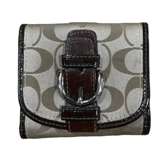 Wallet Designer By Coach, Size: Small