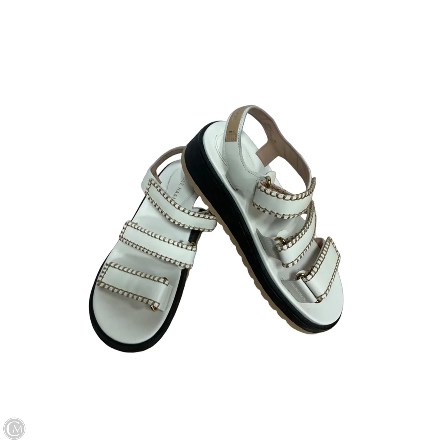 Sandals Flats By Cole-haan In White, Size: 8