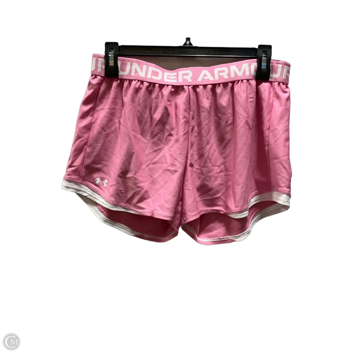 Athletic Shorts By Under Armour In Pink, Size: L