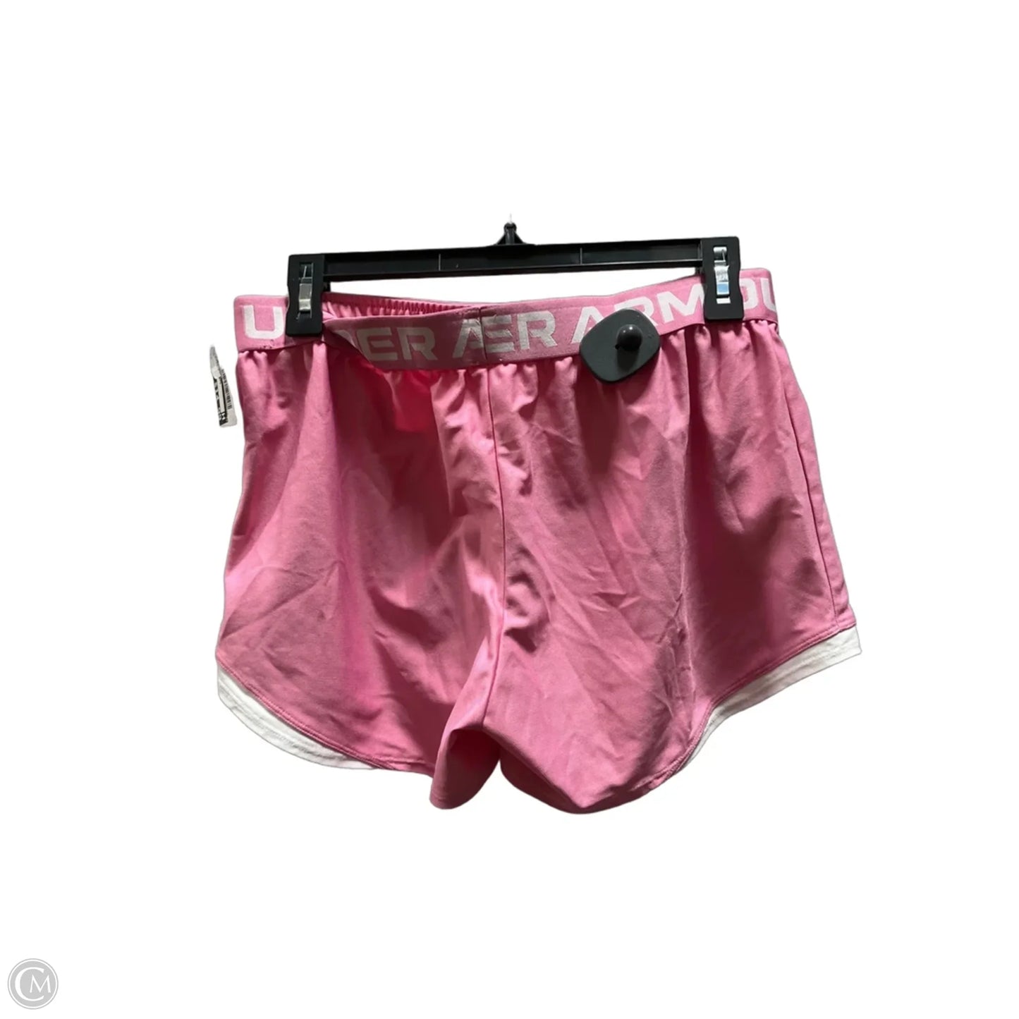 Athletic Shorts By Under Armour In Pink, Size: L