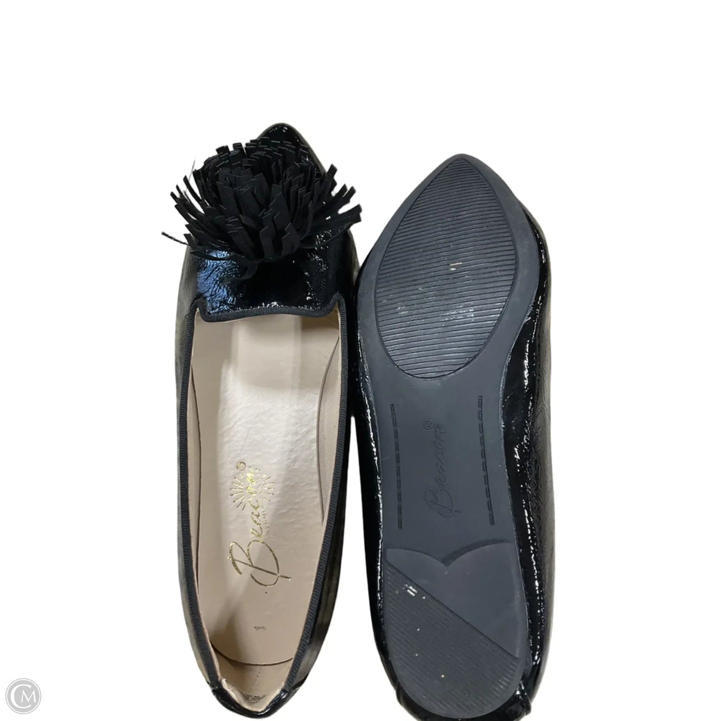 Shoes Flats By Cmf In Black, Size: 8