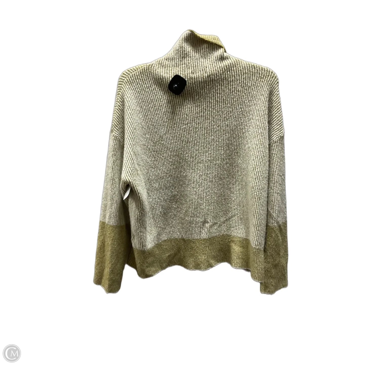 Sweater By Calvin Klein In Yellow, Size: L