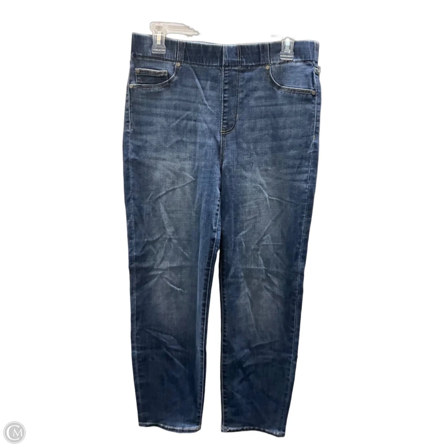 Jeans Jeggings By Liverpool In Blue Denim, Size: 8