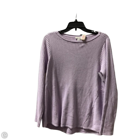 Sweater By J. Jill In Purple, Size: S