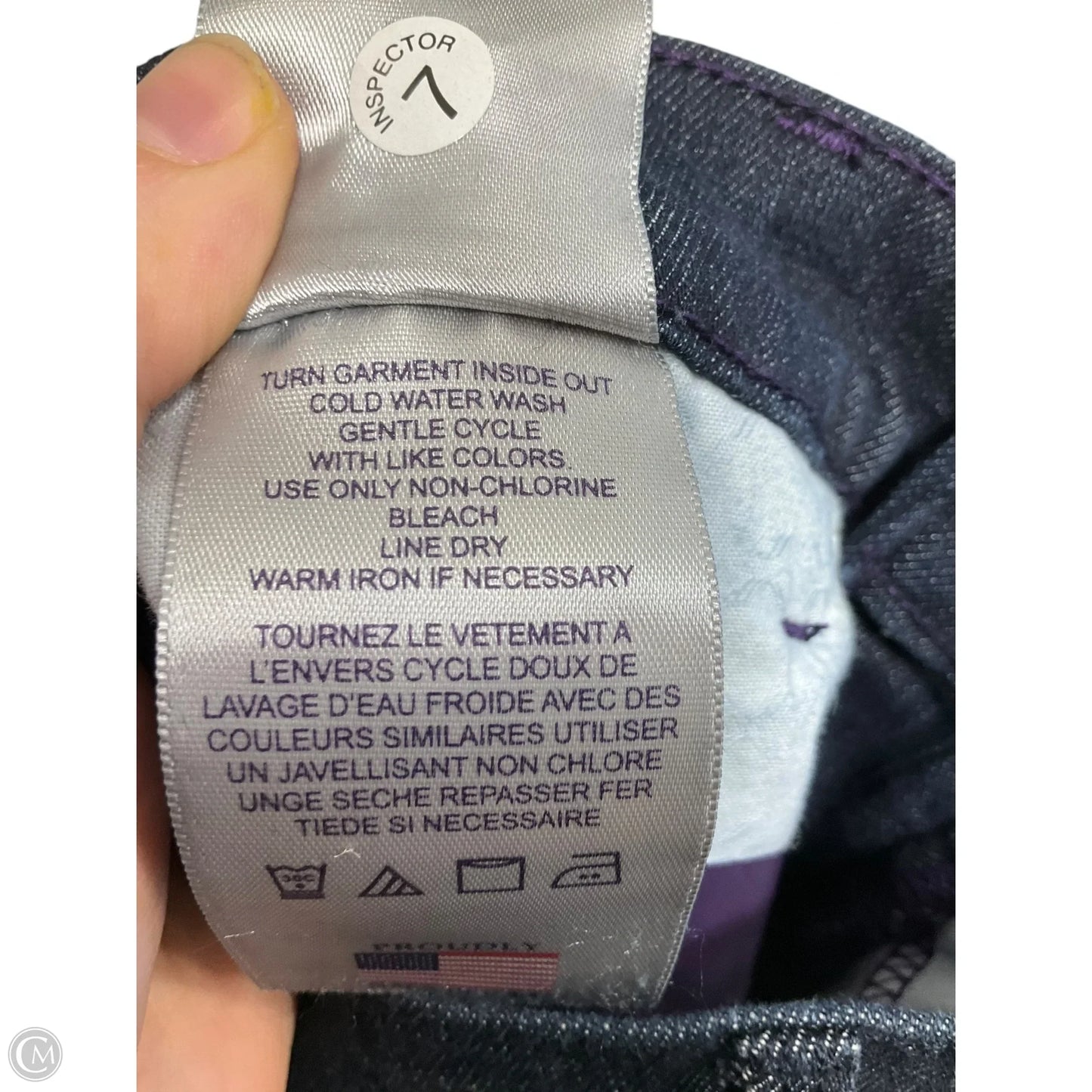 Jeans Boot Cut By Not Your Daughters Jeans In Blue Denim, Size: 10p