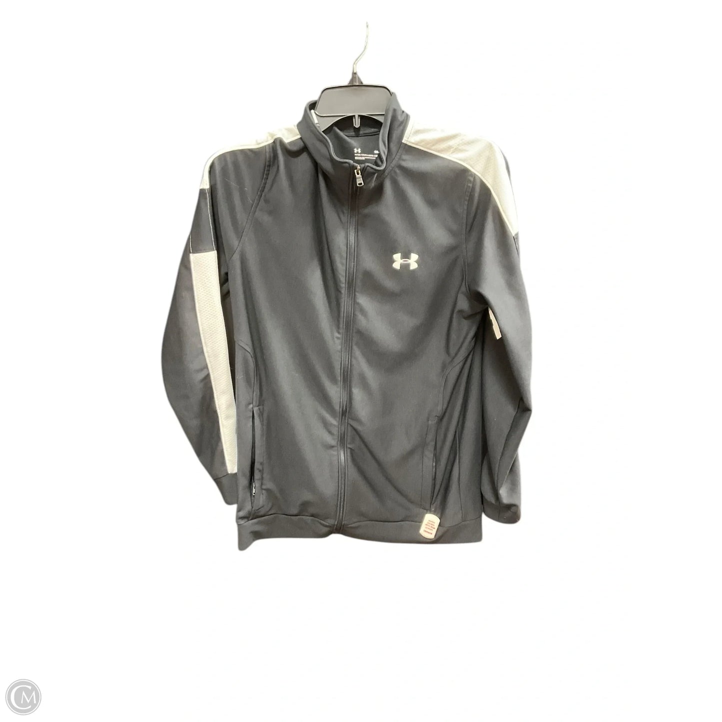 Athletic Jacket By Under Armour In Black, Size: S