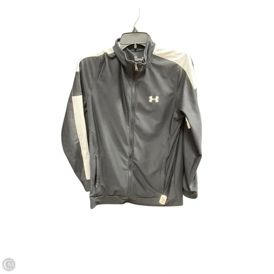 Athletic Jacket By Under Armour In Black, Size: S