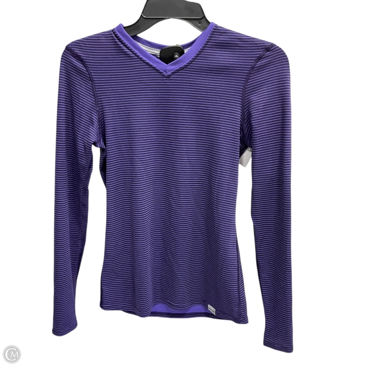 Athletic Top Long Sleeve Crewneck By Patagonia In Purple, Size: S
