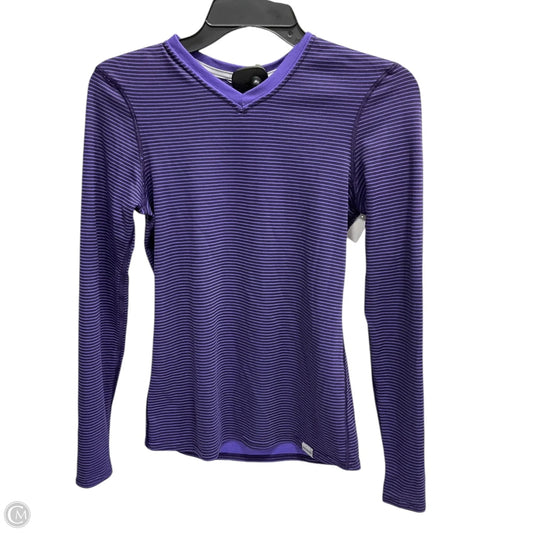 Athletic Top Long Sleeve Crewneck By Patagonia In Purple, Size: S