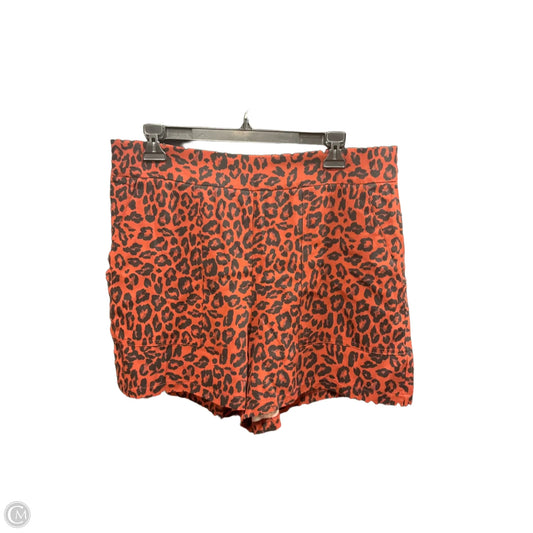 Shorts By Nine West In Animal Print, Size: L