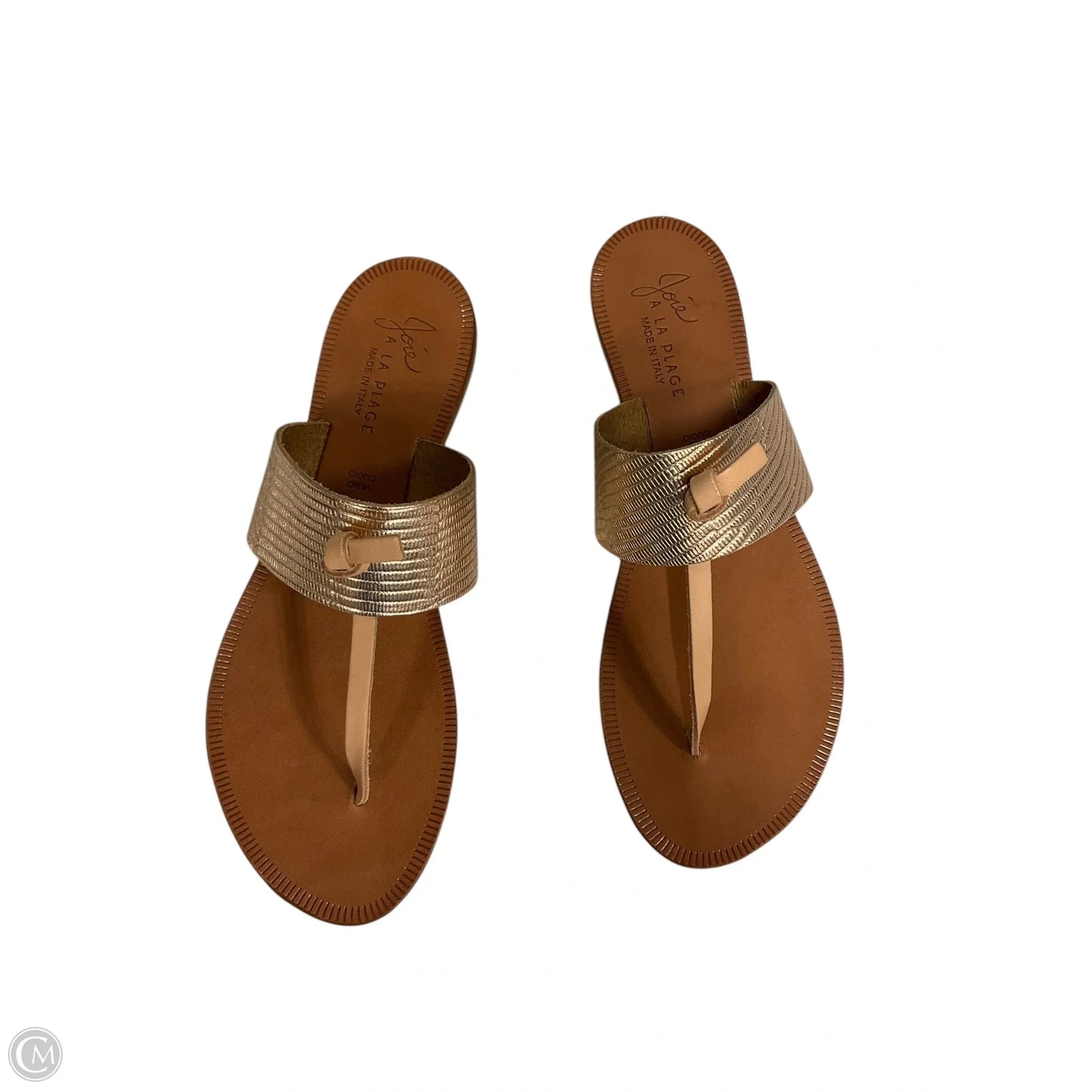 Sandals Flats By Joie In Tan, Size: 8.5
