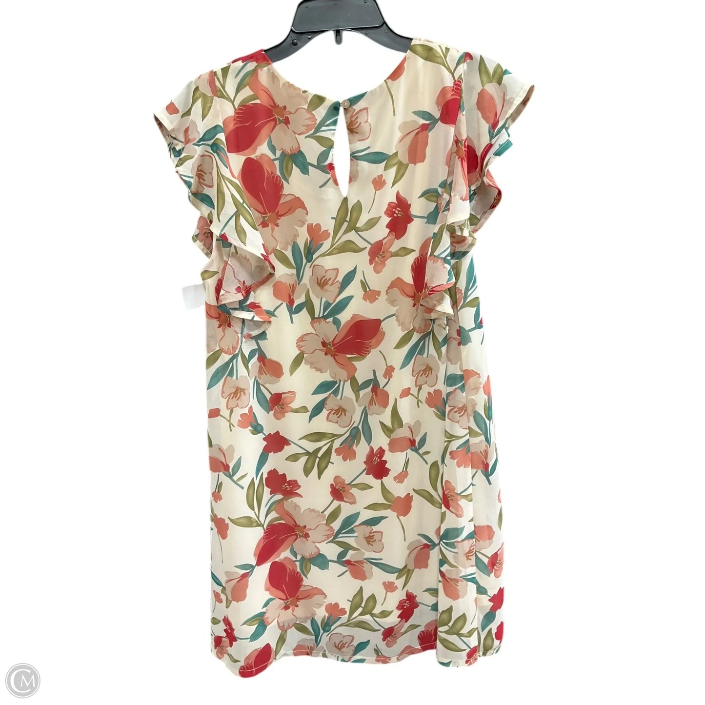 Dress Casual Midi By Jodifl In Floral Print, Size: L