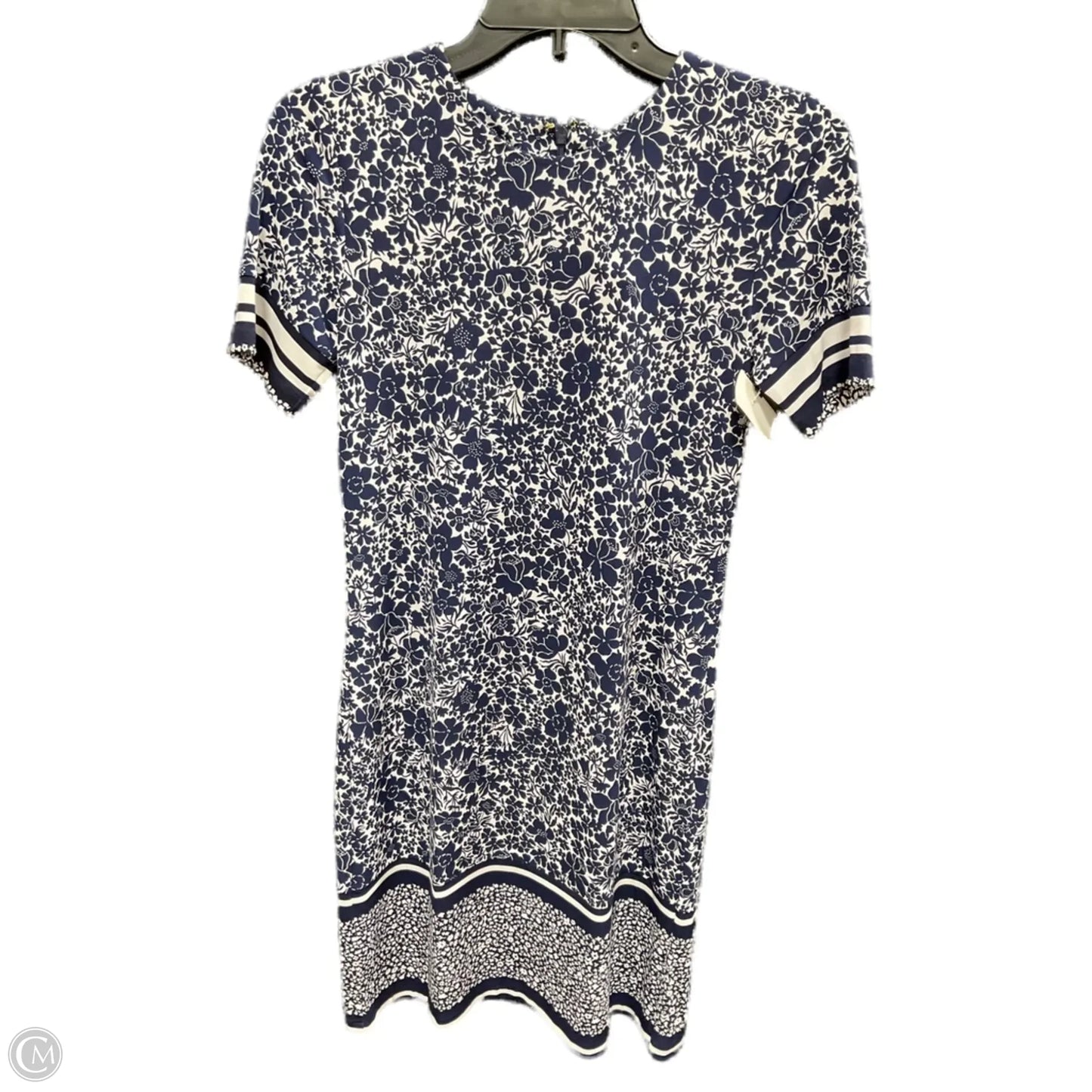 Dress Casual Short By Michael By Michael Kors In Blue & White, Size: Xs