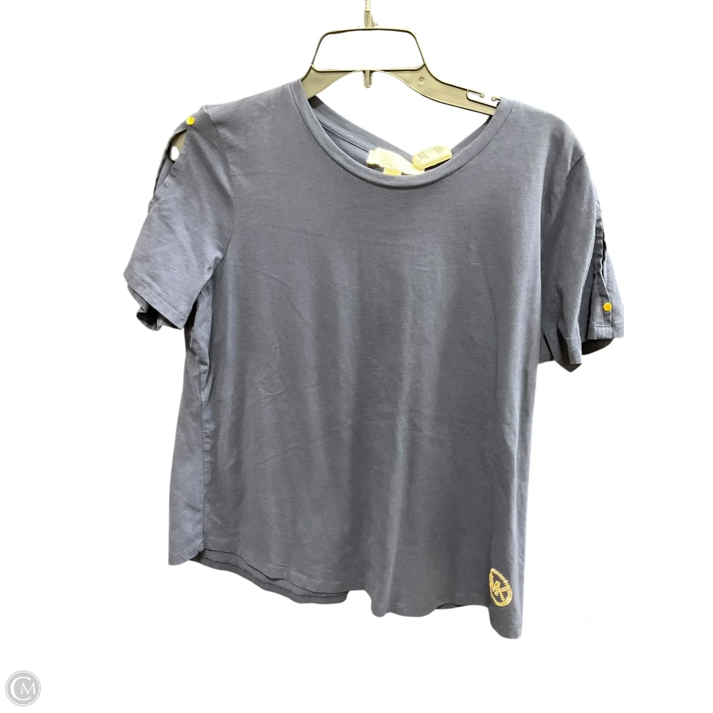 Top Short Sleeve By Michael By Michael Kors In Navy, Size: Xl